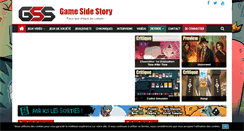 Desktop Screenshot of gamesidestory.com
