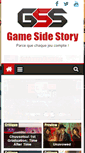 Mobile Screenshot of gamesidestory.com